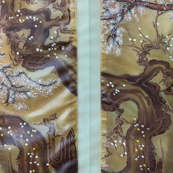 BALENCIAGA HAND PAINTED LATEX DRESS BY NICOLAS GHESQUIERE SIZE 38 LOUIS VUITTON - Picture 10 of 13